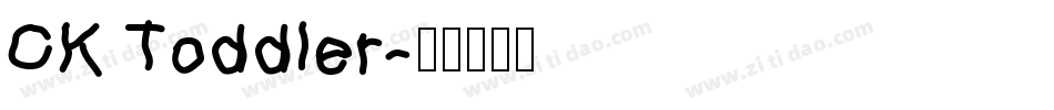 CK Toddler字体转换